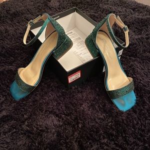 Betsey Johnson Emerald Green Dress Sandal